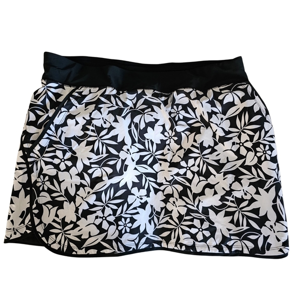 Lands End Swim Skirt Skort Size 16 - Picture 3 of 9